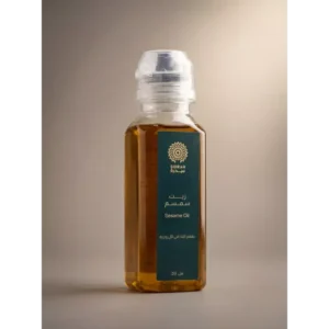 زيت سمسم سوداني أصلي معصور على البارد - متجر سدرة.